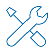 Image of Wrench and Screwdriver